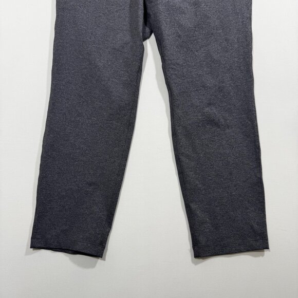 Lululemon On The Fly Pant 27" Gray Jogger Drawstring 8 Athleisure Travel Comfy - Picture 4 of 9